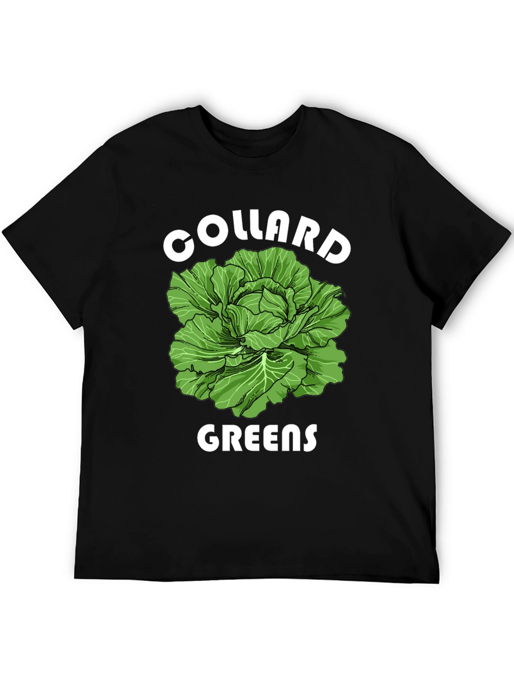 Collard Greens Graphic T-Shirt - Fresh Vegetable Tee