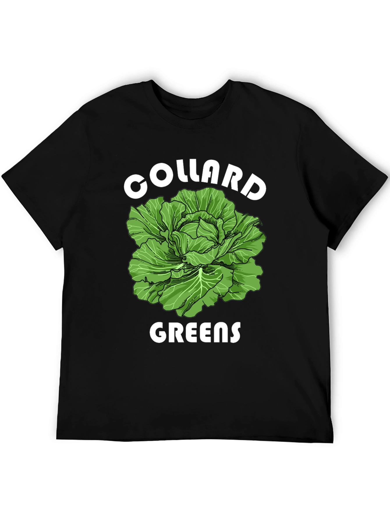 Collard Greens Graphic T-Shirt - Fresh Vegetable Tee