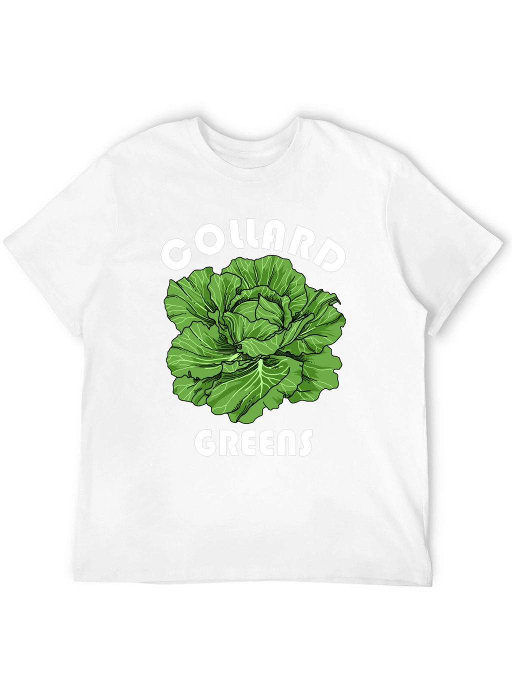 Collard Greens Graphic T-Shirt - Fresh Vegetable Tee