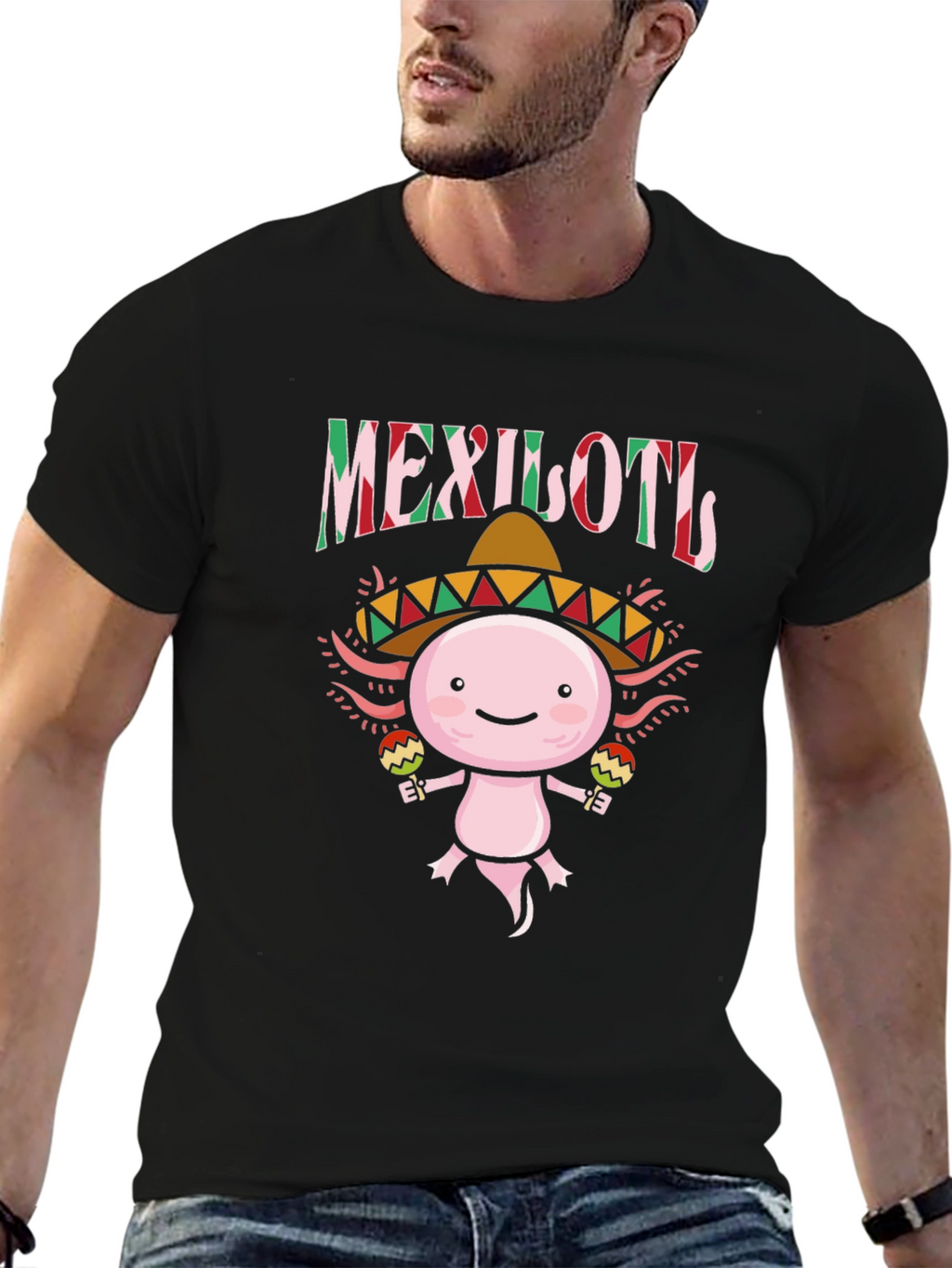 Mexilotl Axolotl T-Shirt