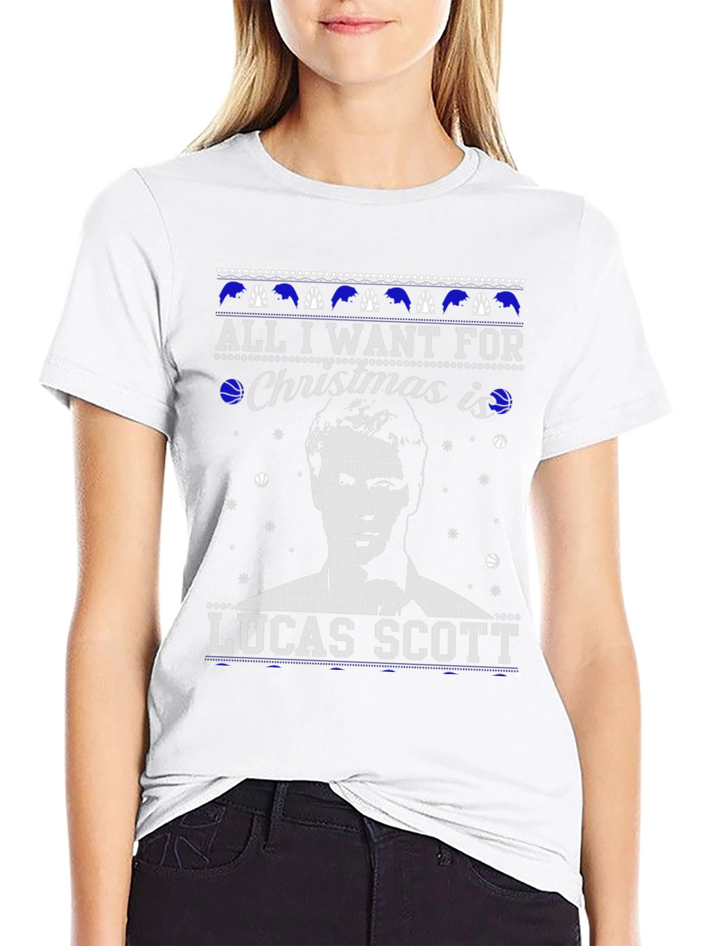 Lucas Scott Christmas T-Shirt - Holiday Gift