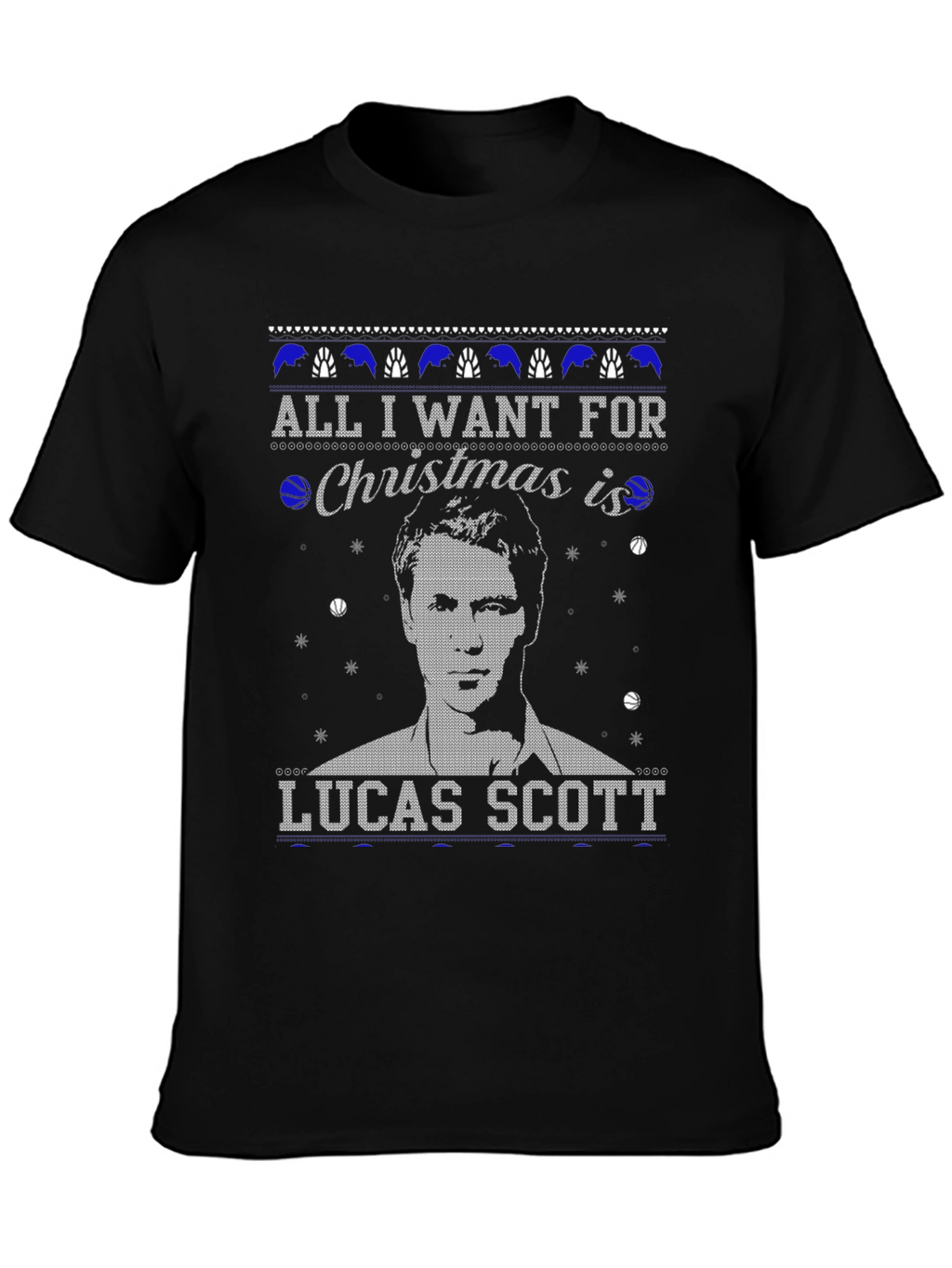 Lucas Scott Christmas T-Shirt - Holiday Gift