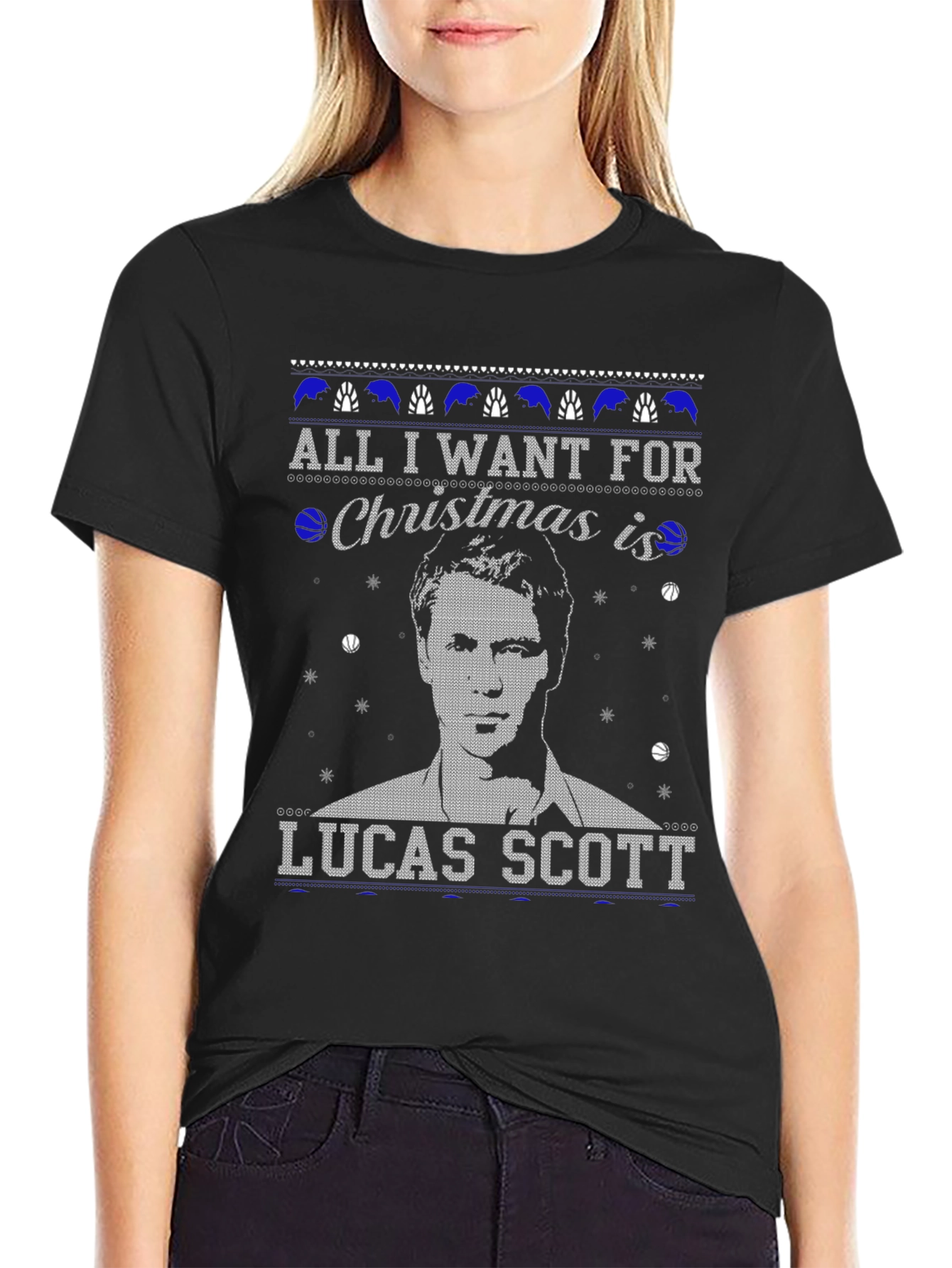 Lucas Scott Christmas T-Shirt - Holiday Gift