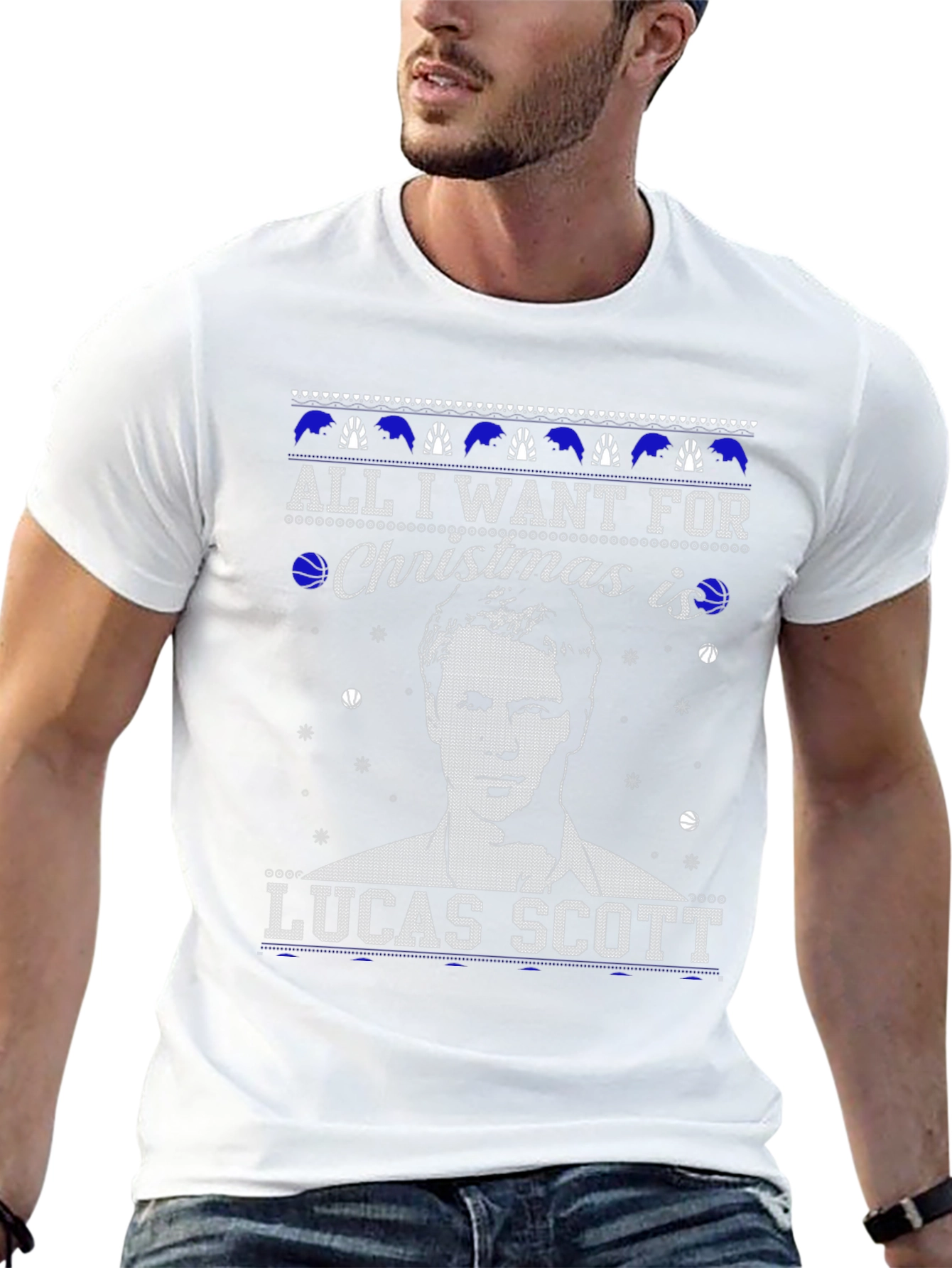 Lucas Scott Christmas T-Shirt - Holiday Gift