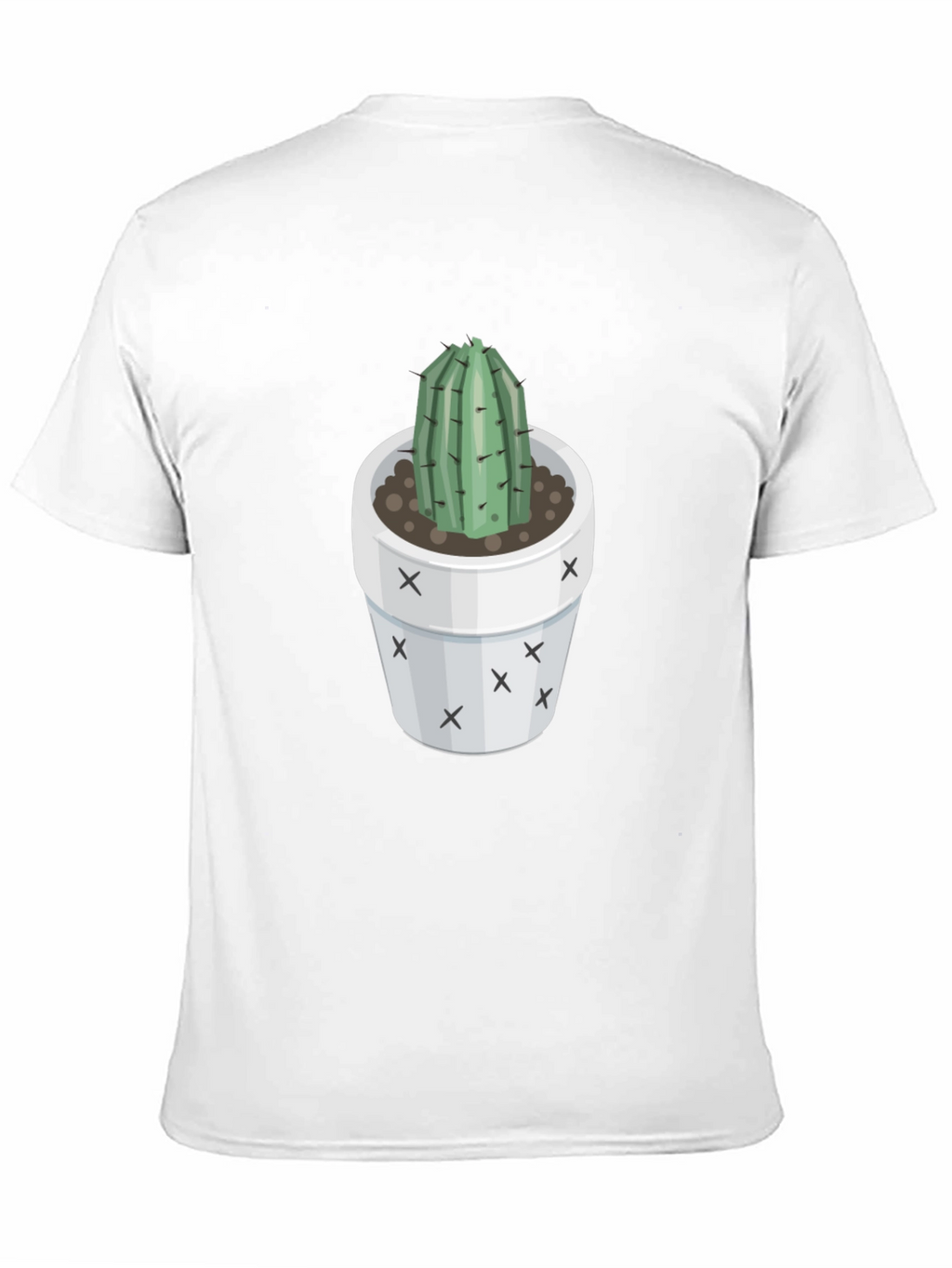 Trendy Cactus T-Shirt - Black Graphic Tee