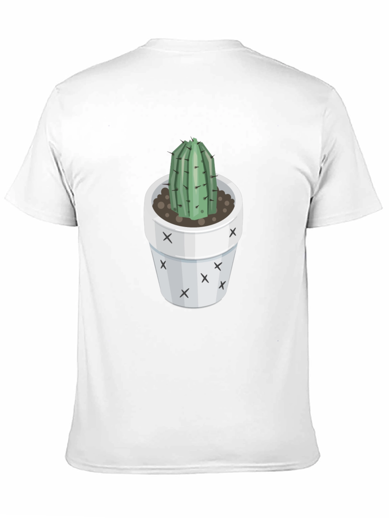 Trendy Cactus T-Shirt - Black Graphic Tee