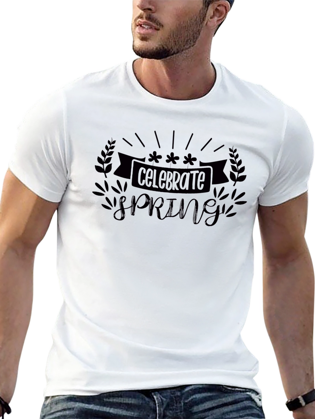 Celebrate Spring Graphic T-Shirt