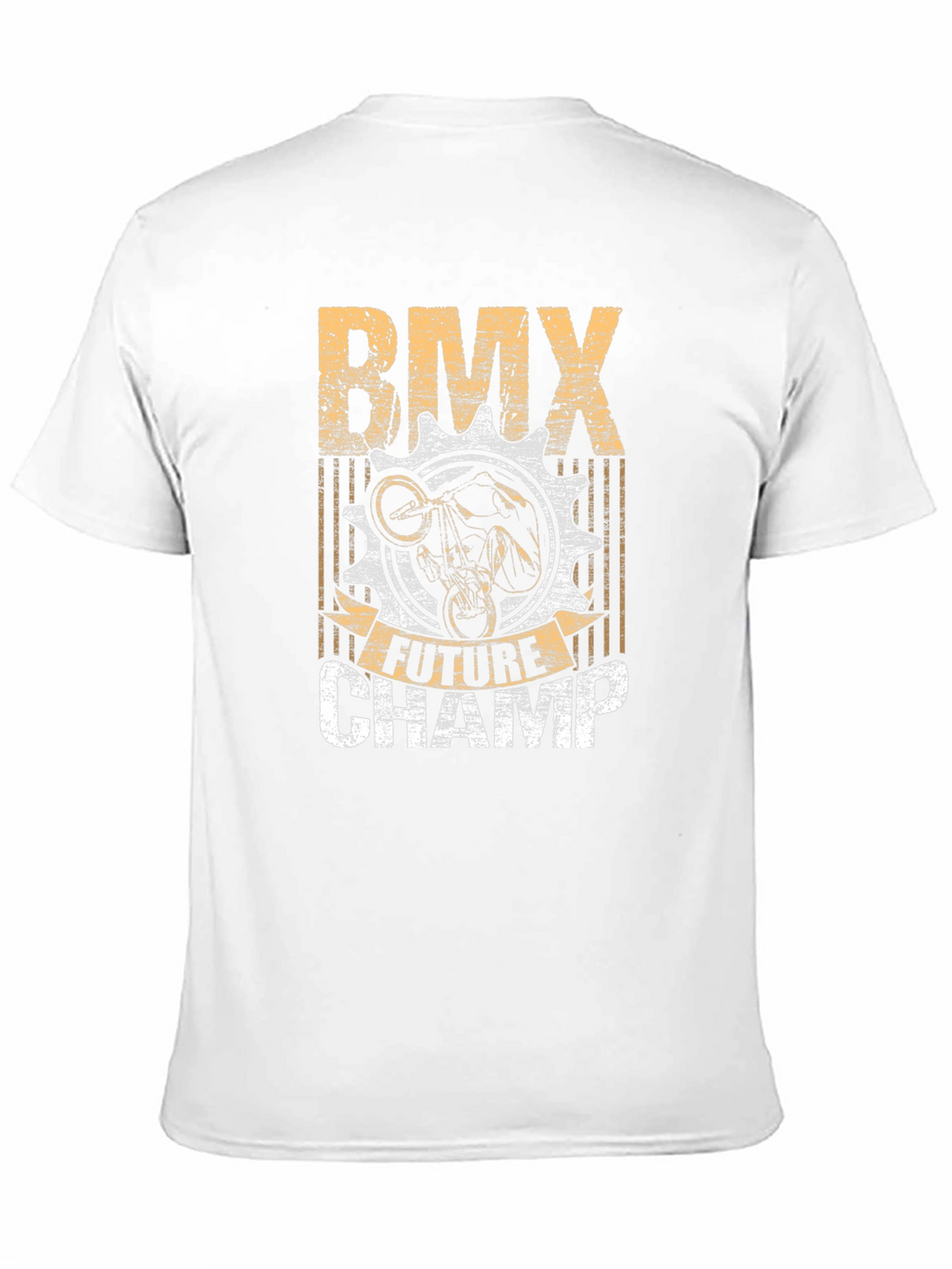 BMX Future Champ Graphic Tee - Black Cotton T-Shirt
