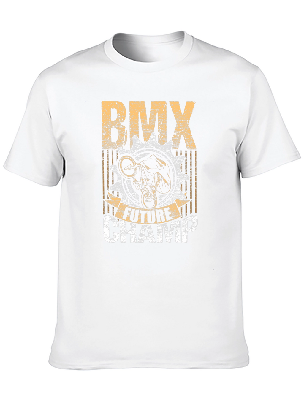 BMX Future Champ Graphic Tee - Black Cotton T-Shirt