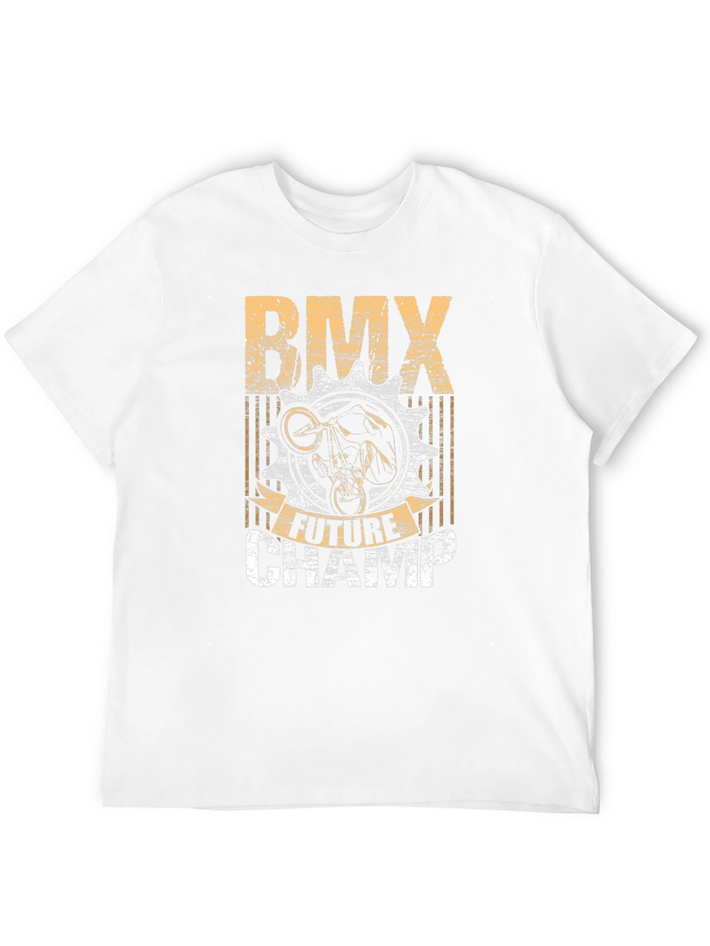 BMX Future Champ Graphic Tee - Black Cotton T-Shirt