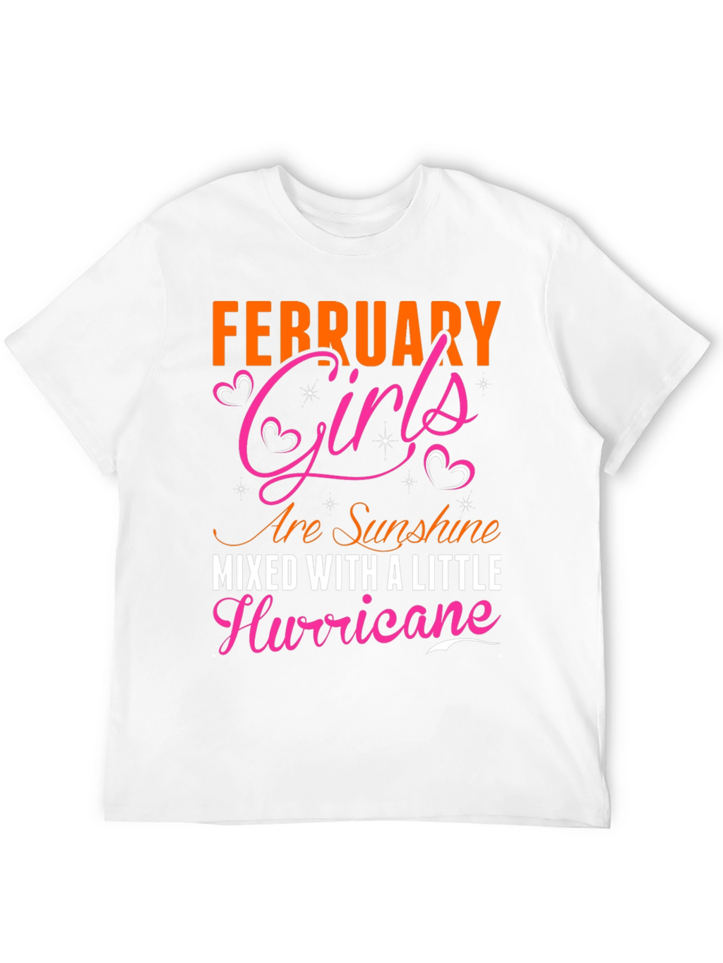 February Girls Sunshine Hurricane Graphic Tee