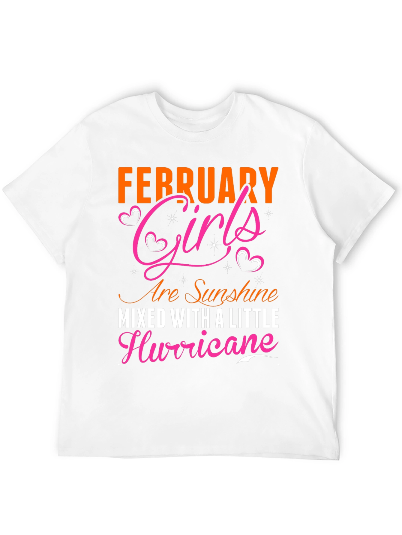February Girls Sunshine Hurricane Graphic Tee