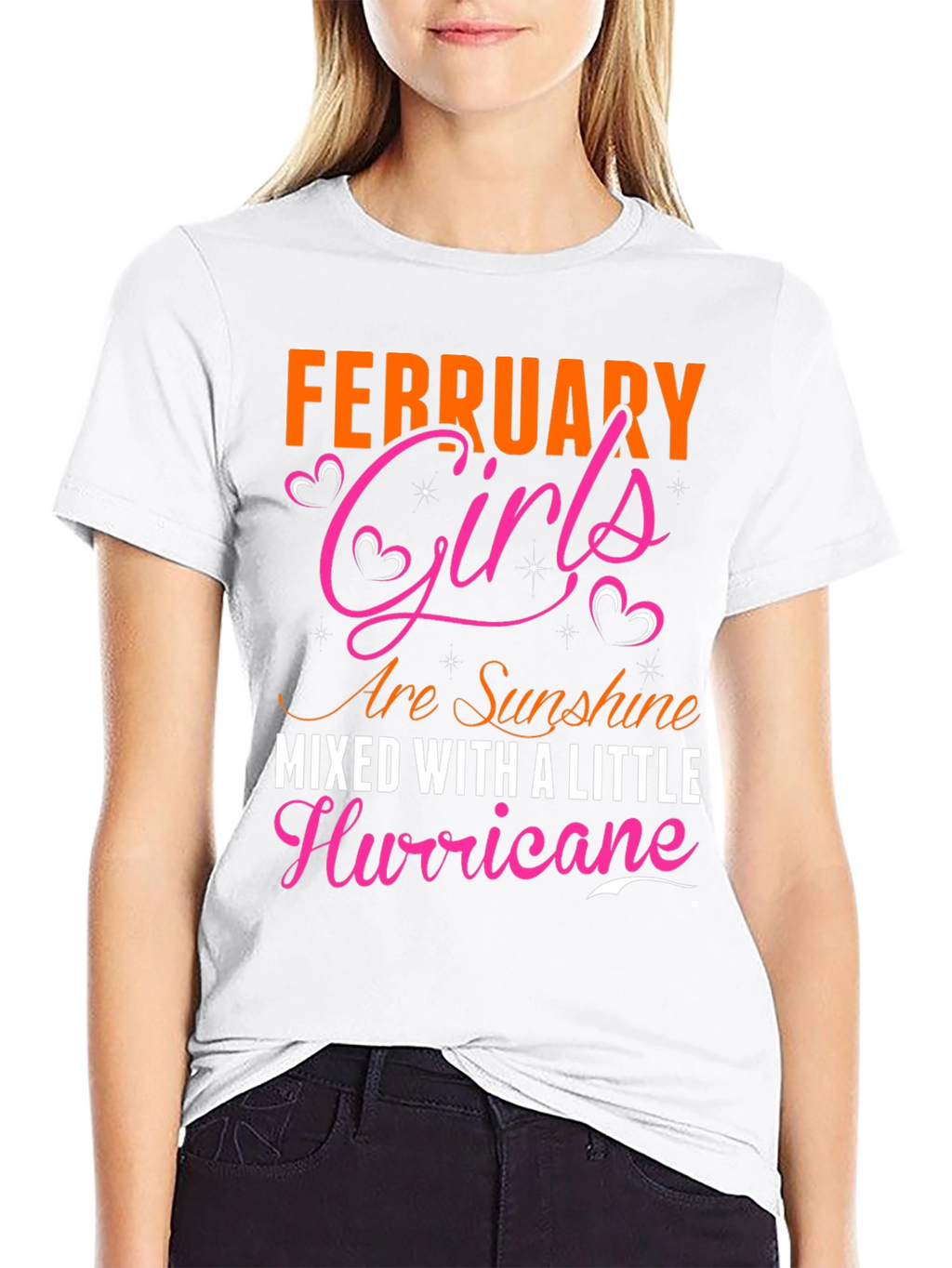 February Girls Sunshine Hurricane Graphic Tee