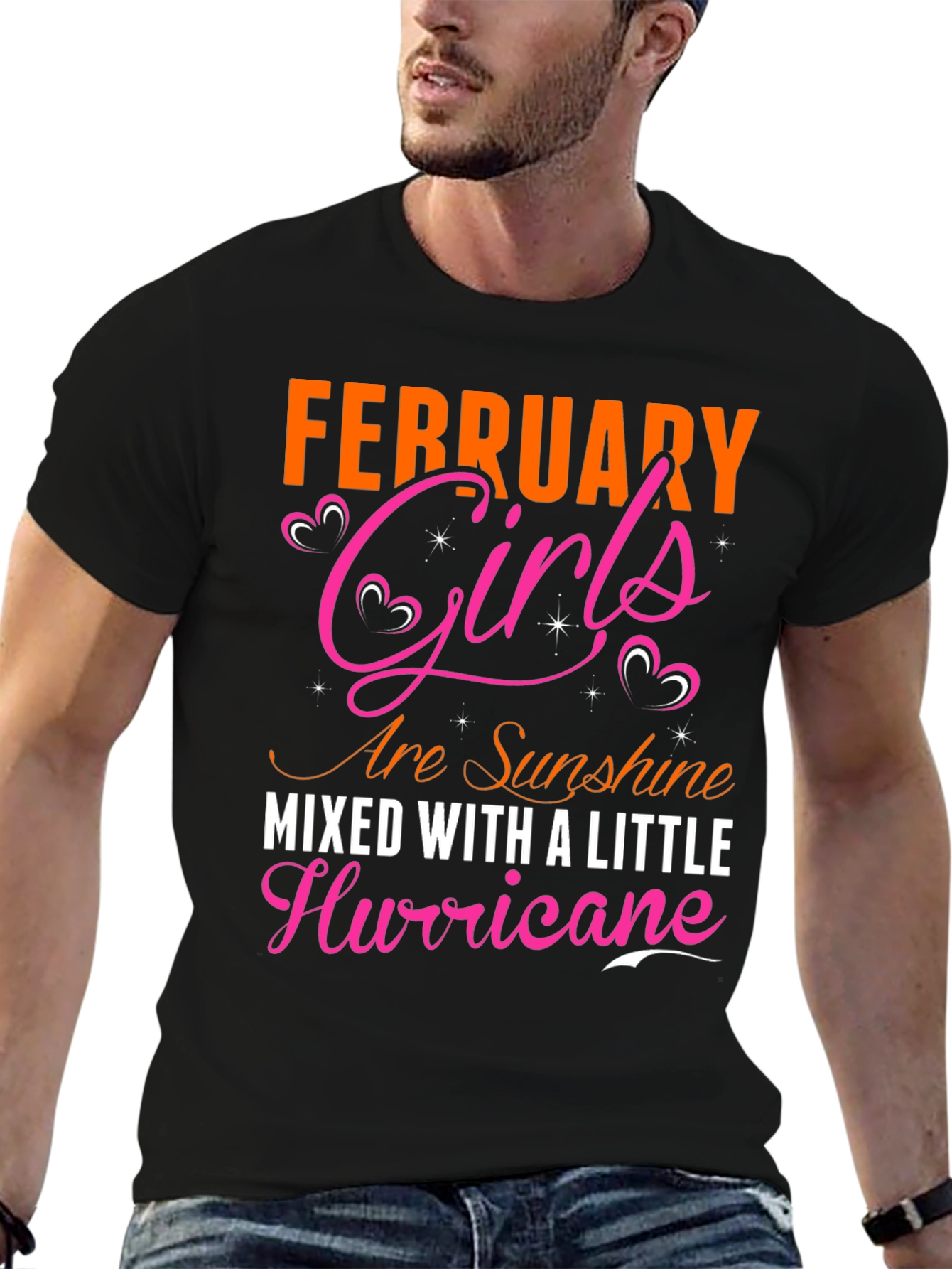 February Girls Sunshine Hurricane Graphic Tee