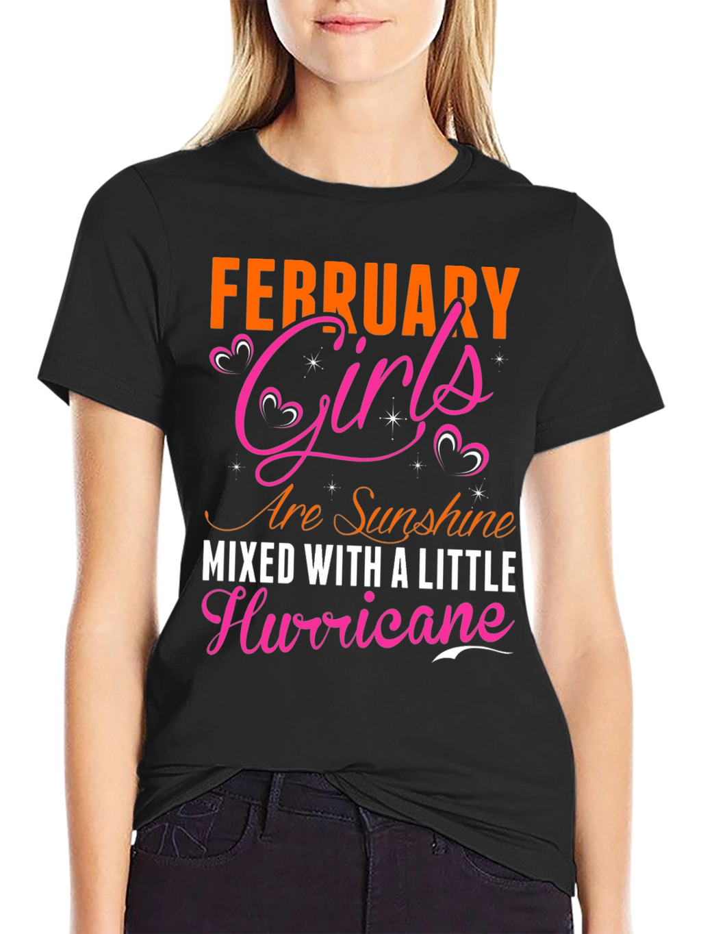 February Girls Sunshine Hurricane Graphic Tee