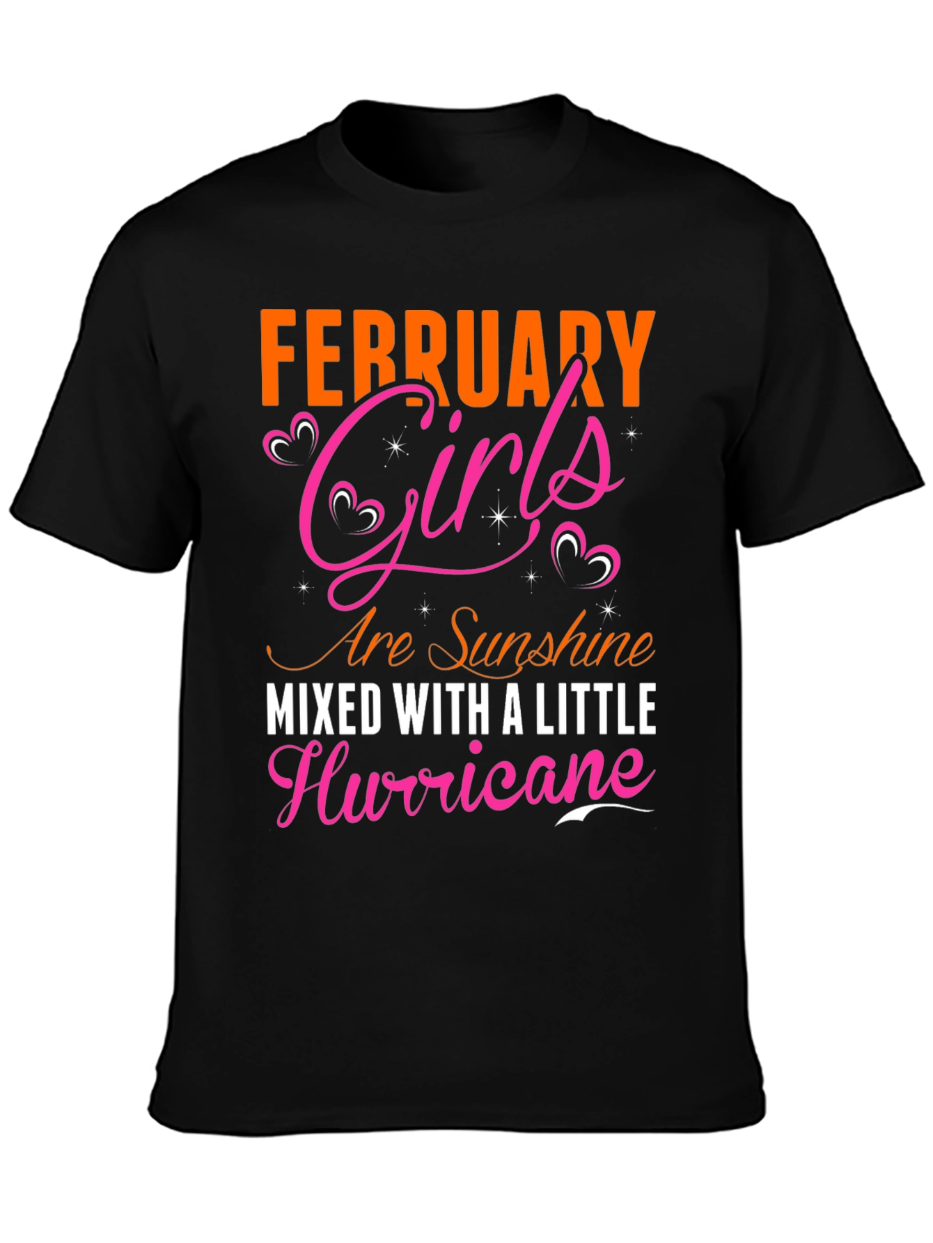 February Girls Sunshine Hurricane Graphic Tee