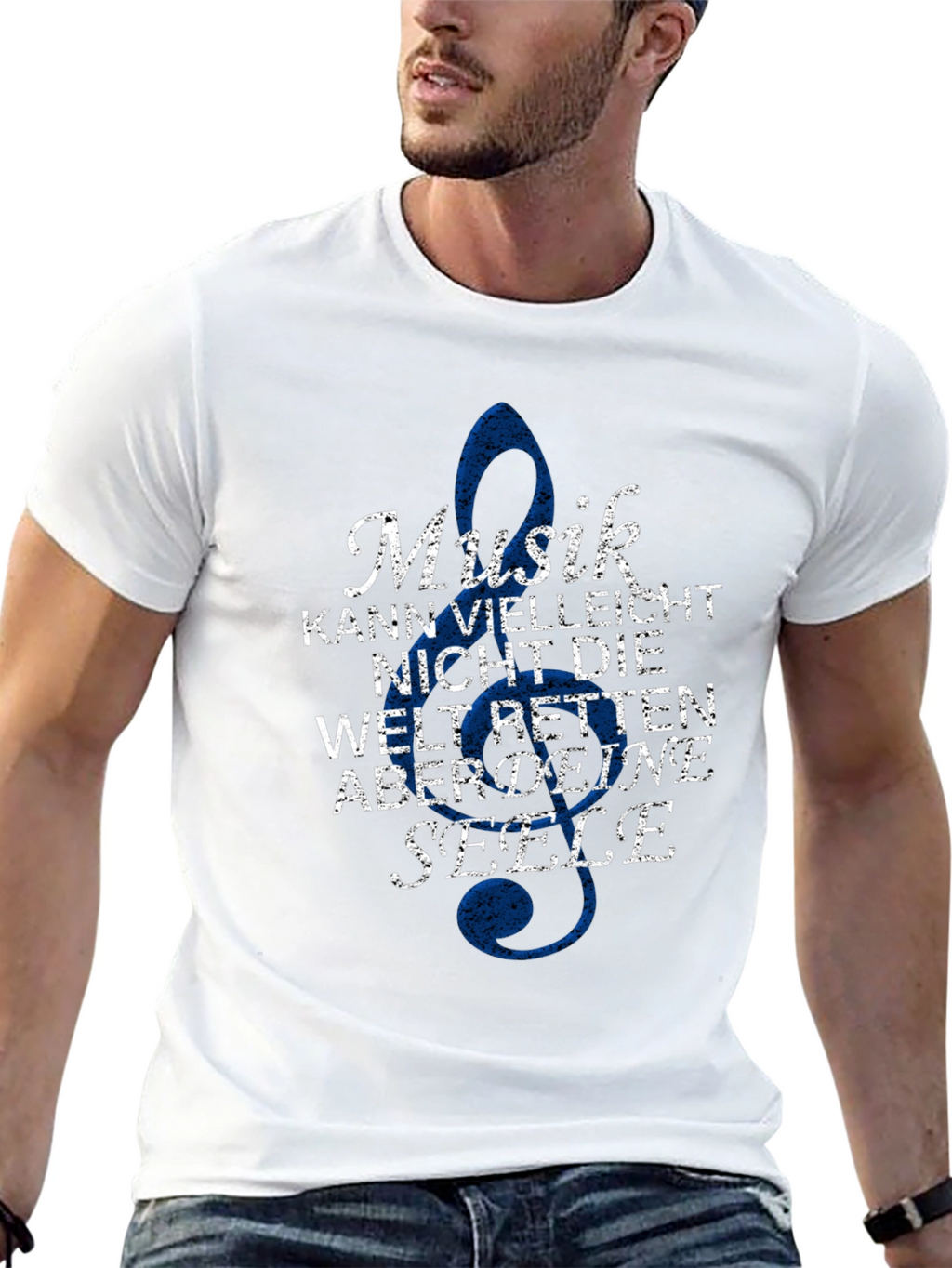Musik Seele Graphic Tee - Black T-Shirt