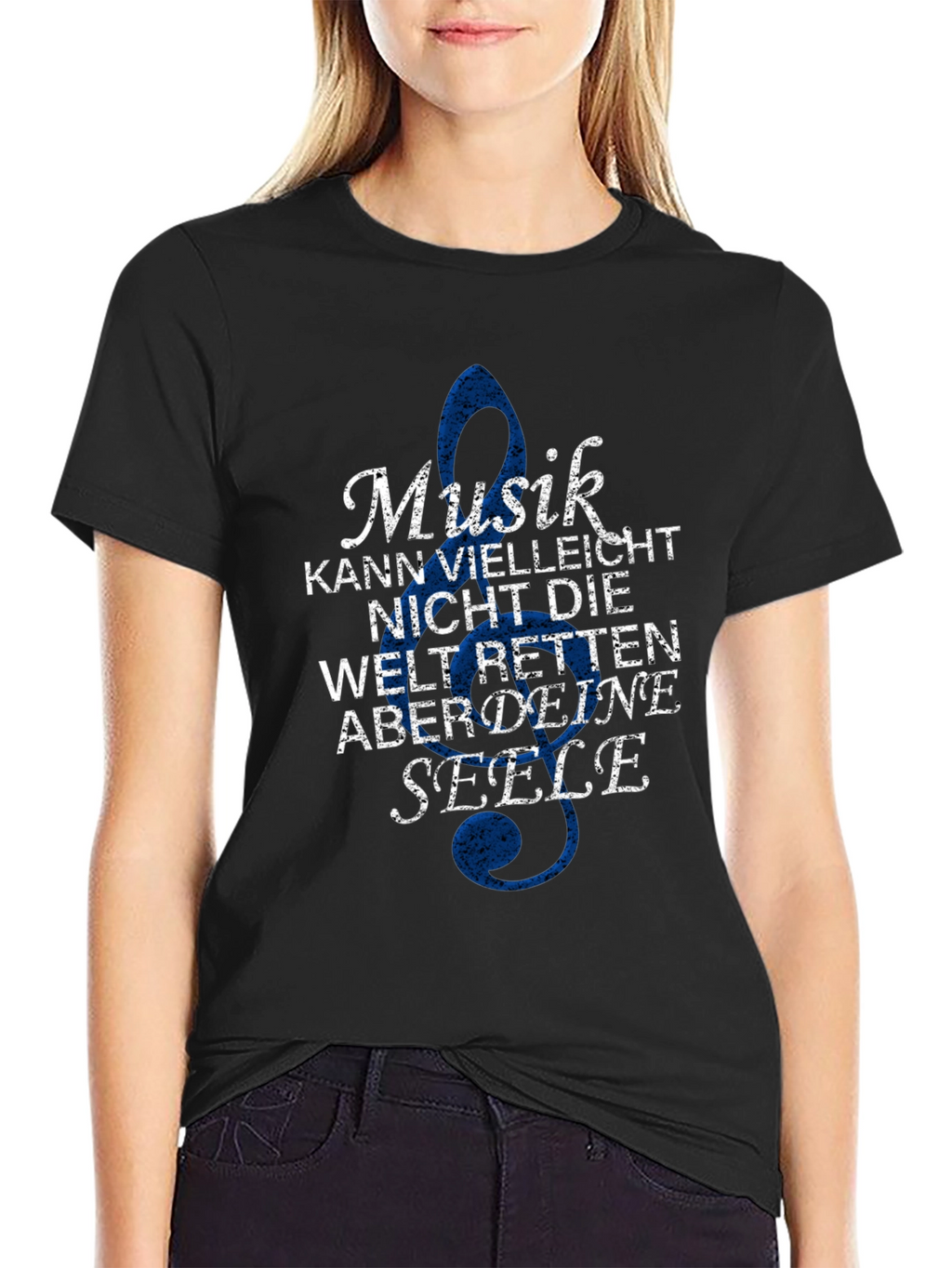 Musik Seele Graphic Tee - Black T-Shirt