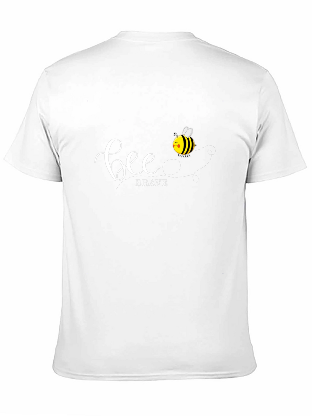 Bee Brave Graphic T-Shirt - Black