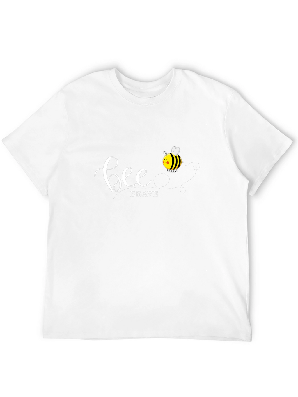 Bee Brave Graphic T-Shirt - Black
