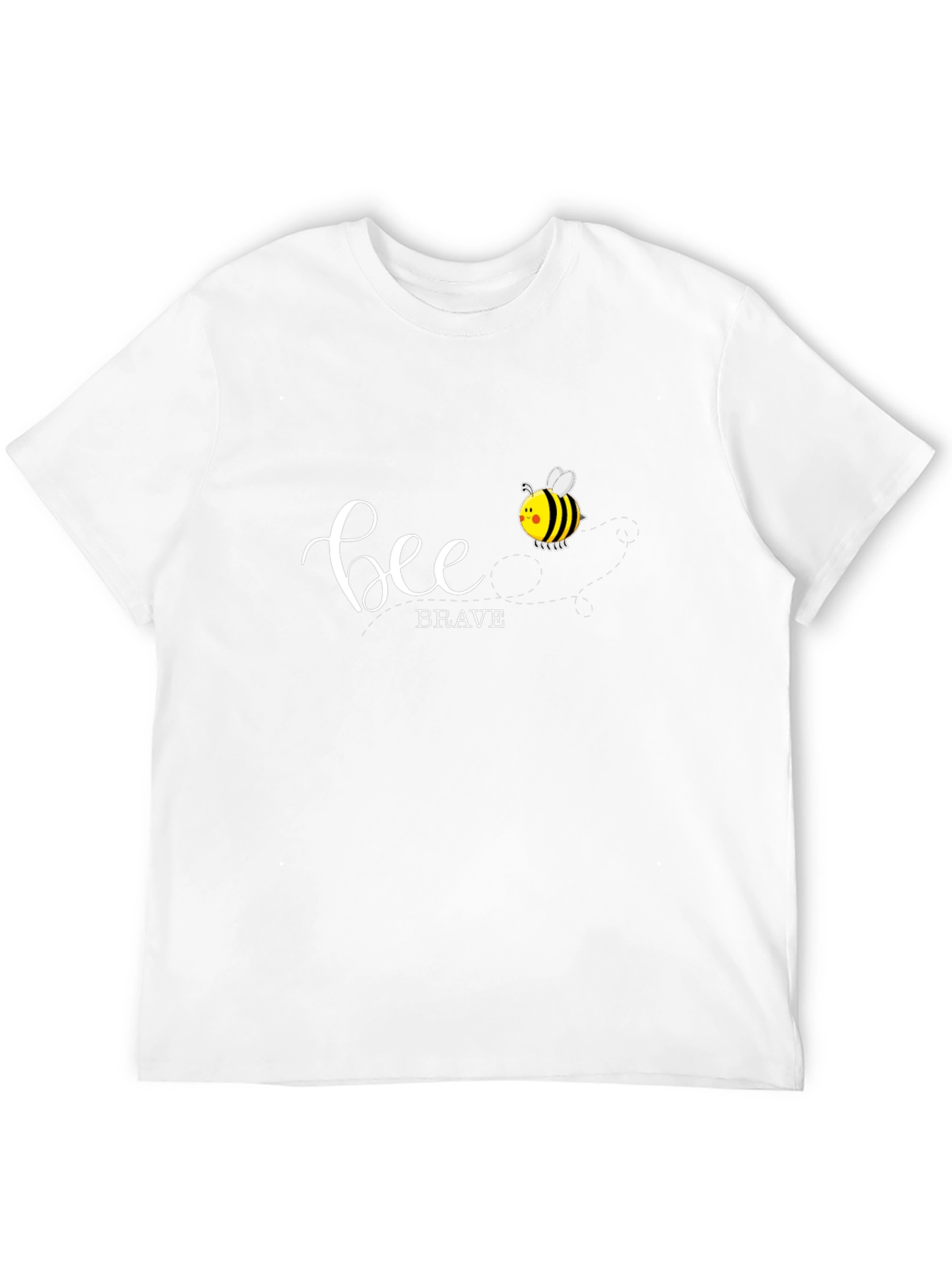 Bee Brave Graphic T-Shirt - Black