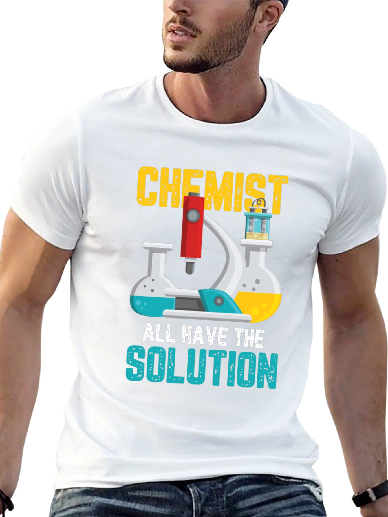 Chemist All Have The Solution Graphic T-Shirt