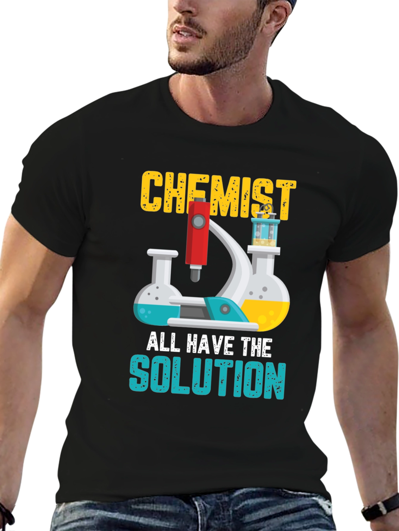 Chemist All Have The Solution Graphic T-Shirt