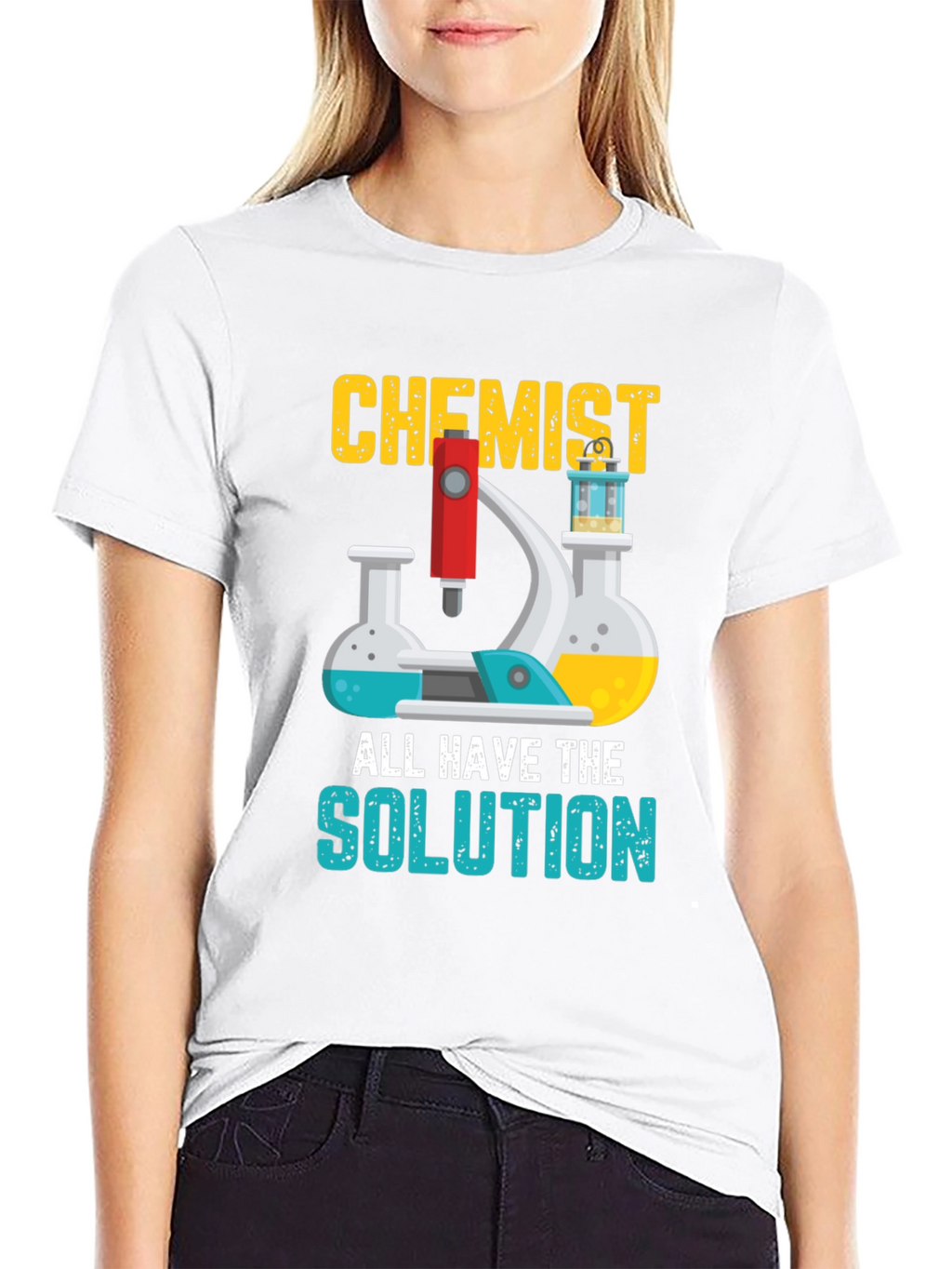 Chemist All Have The Solution Graphic T-Shirt
