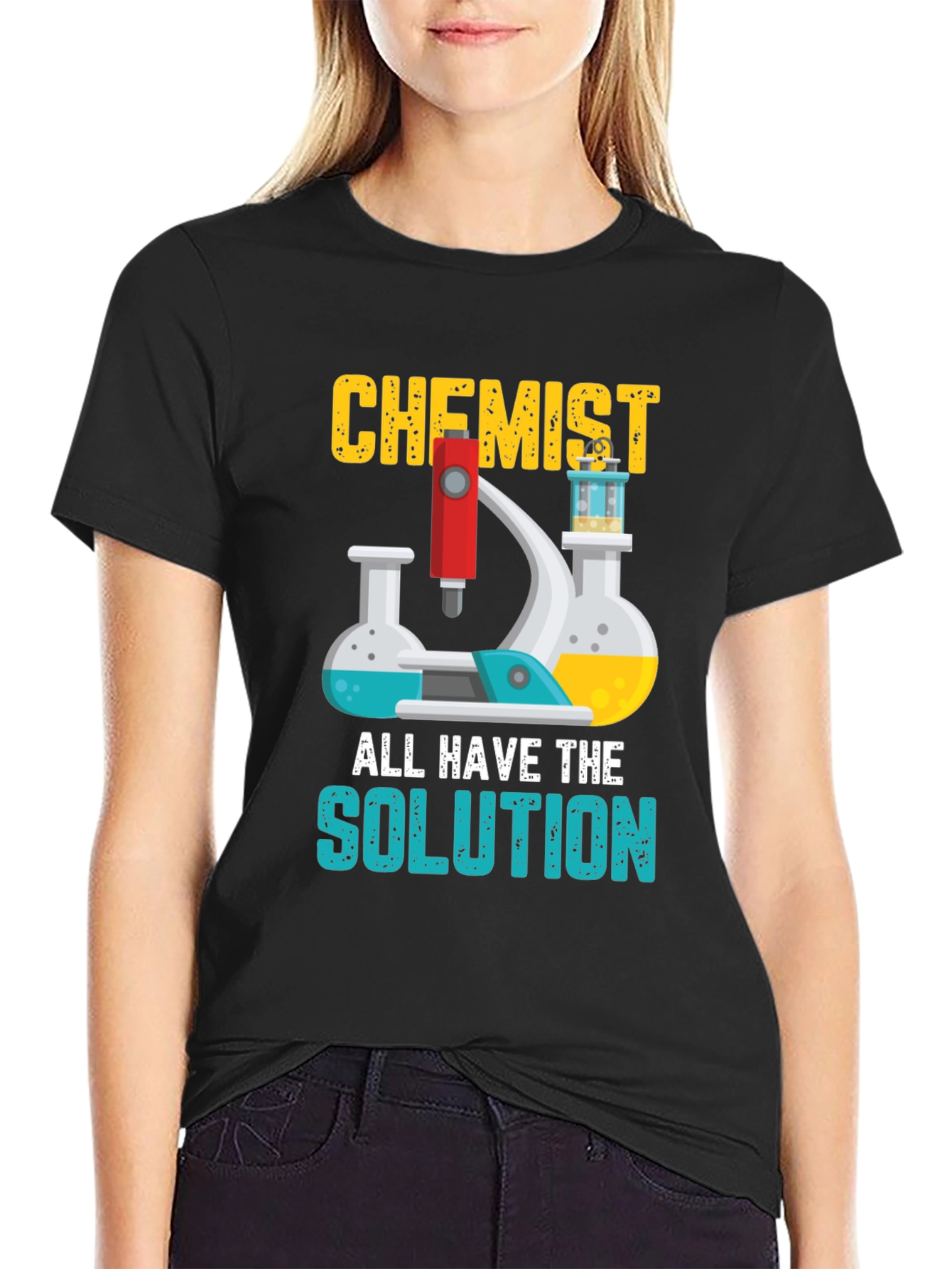 Chemist All Have The Solution Graphic T-Shirt