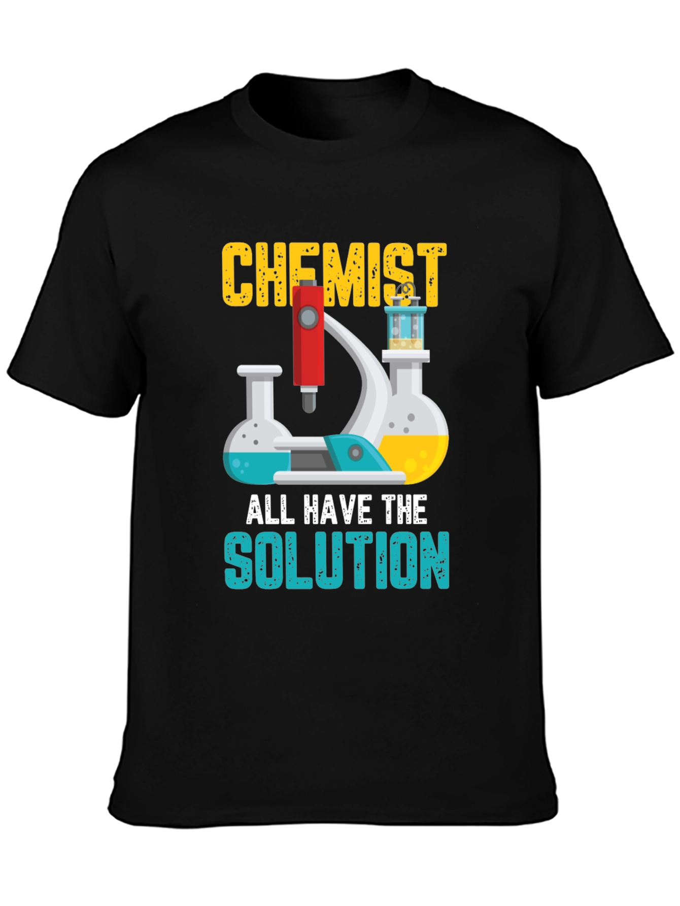 Chemist All Have The Solution Graphic T-Shirt