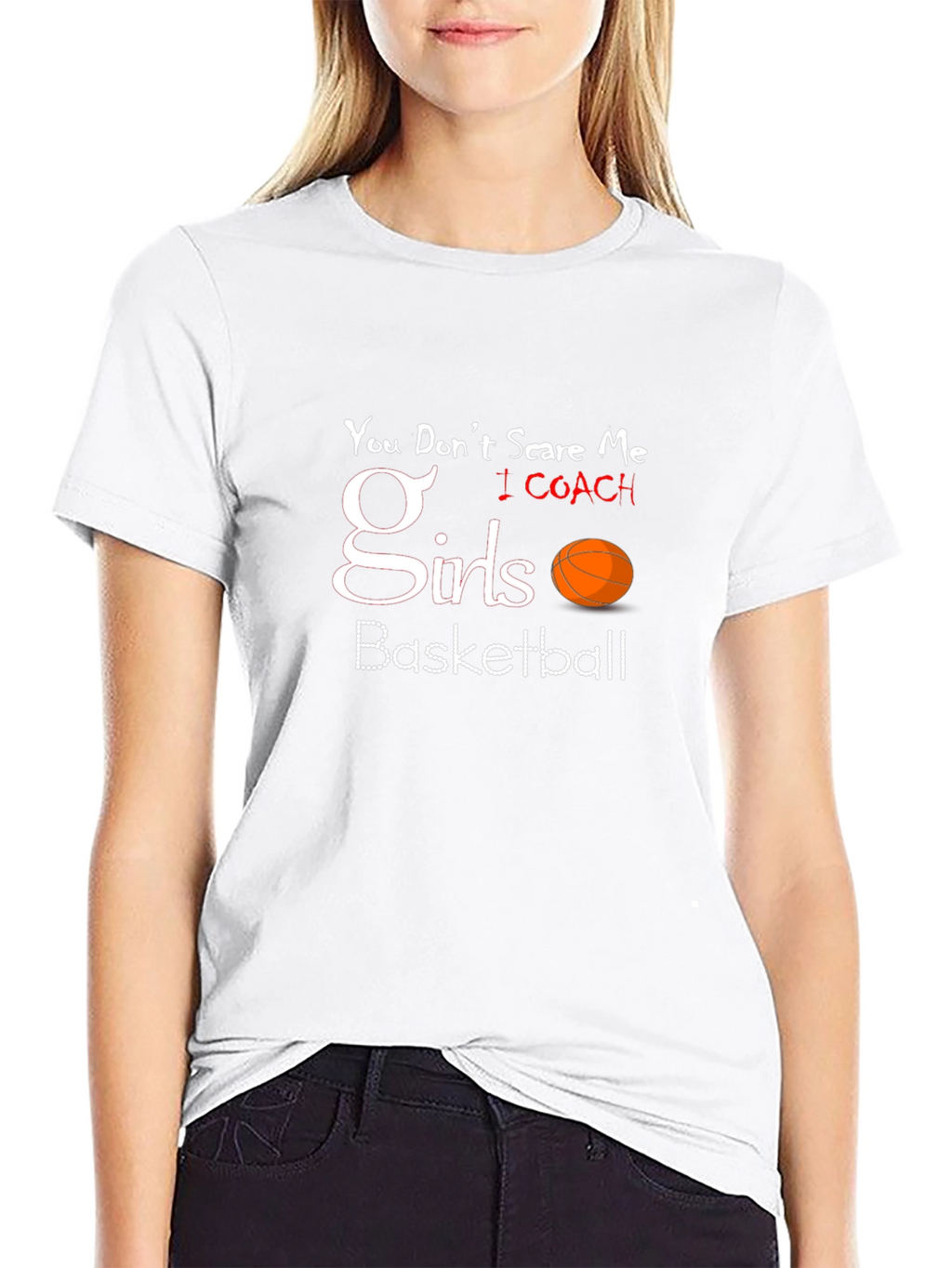 Girls Basketball Coach T-Shirt