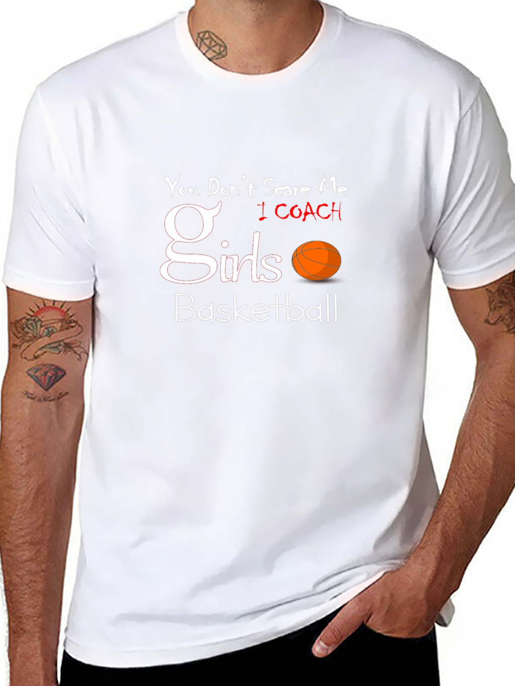Girls Basketball Coach T-Shirt