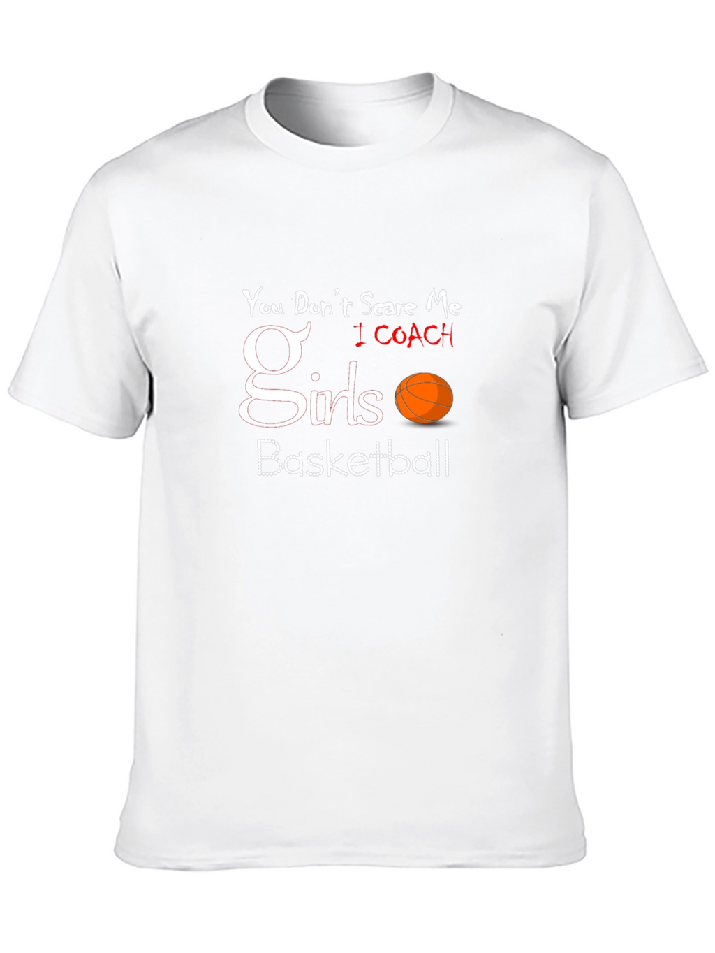 Girls Basketball Coach T-Shirt