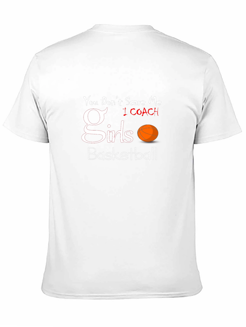 Girls Basketball Coach T-Shirt