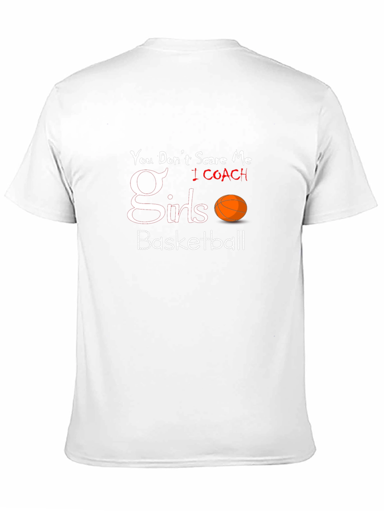 Girls Basketball Coach T-Shirt