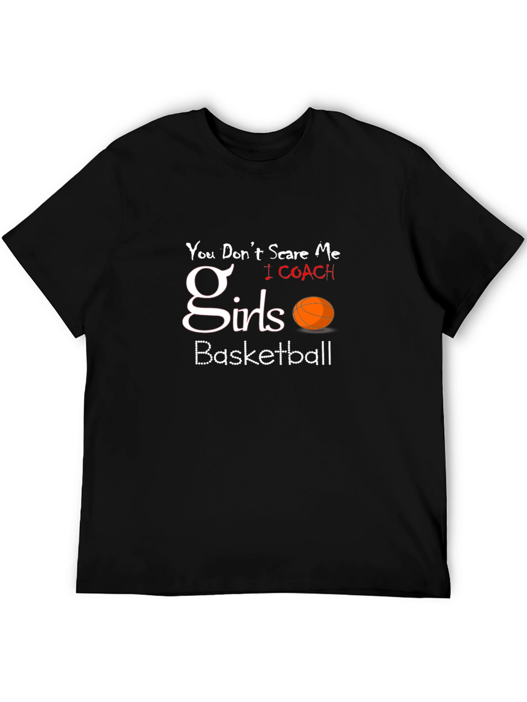 Girls Basketball Coach T-Shirt