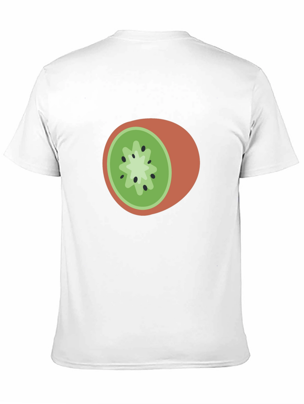 Kiwi Slice Graphic Tee - Casual Fruit Lovers T-Shirt