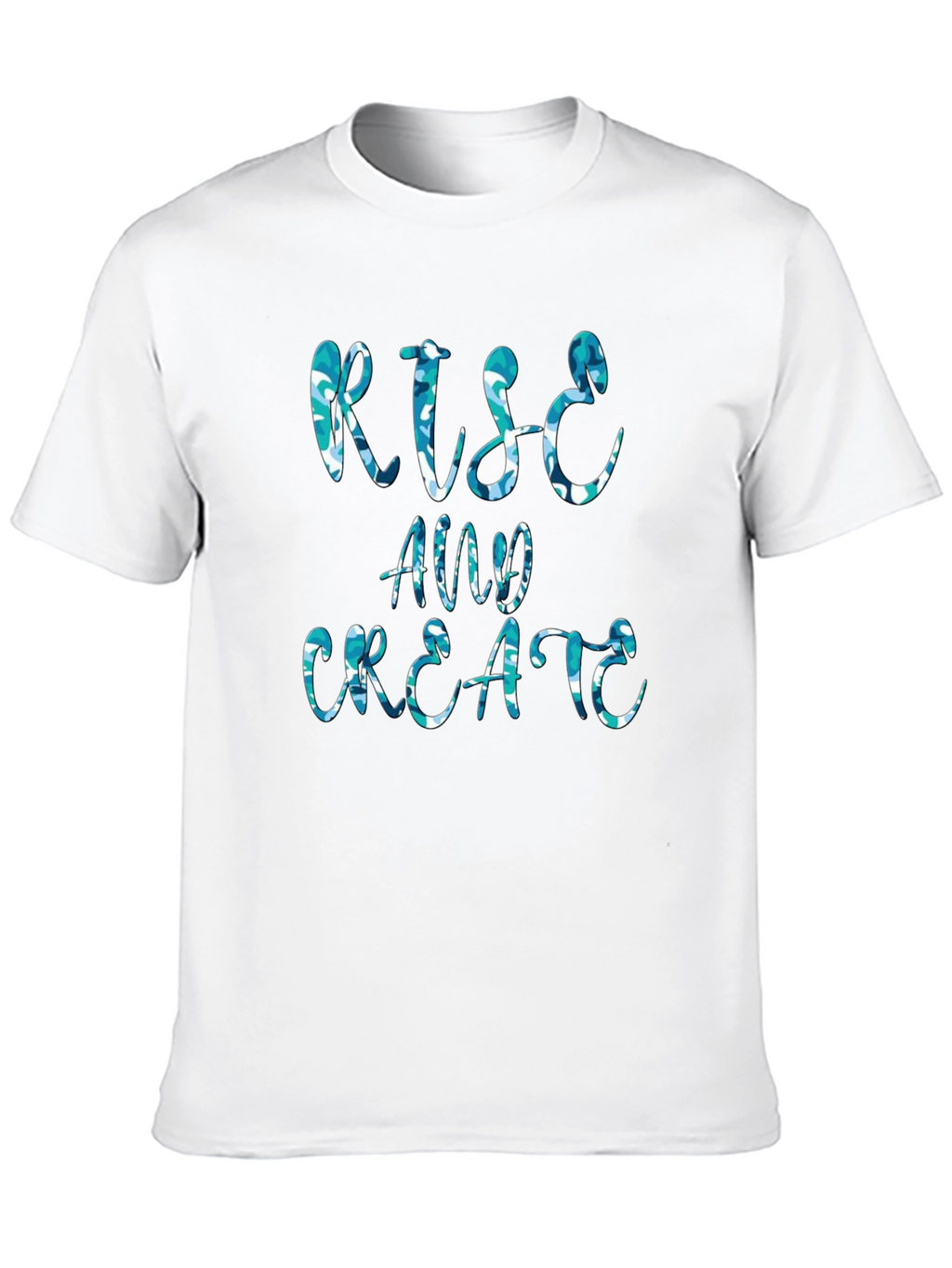 Rise and Create Graphic Tee - Mens Fashion
