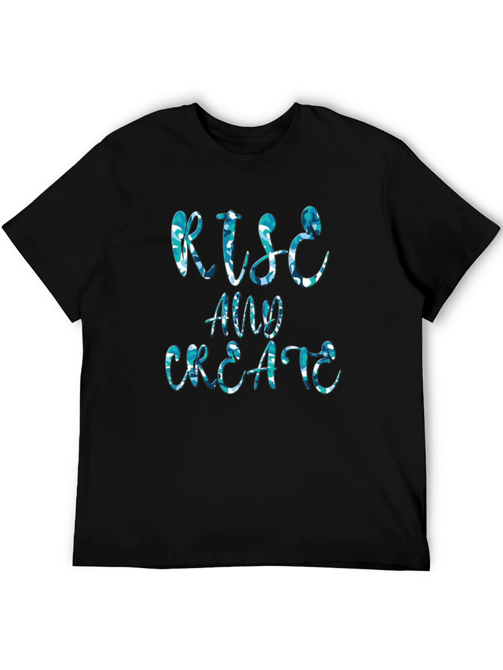 Rise and Create Graphic Tee - Mens Fashion