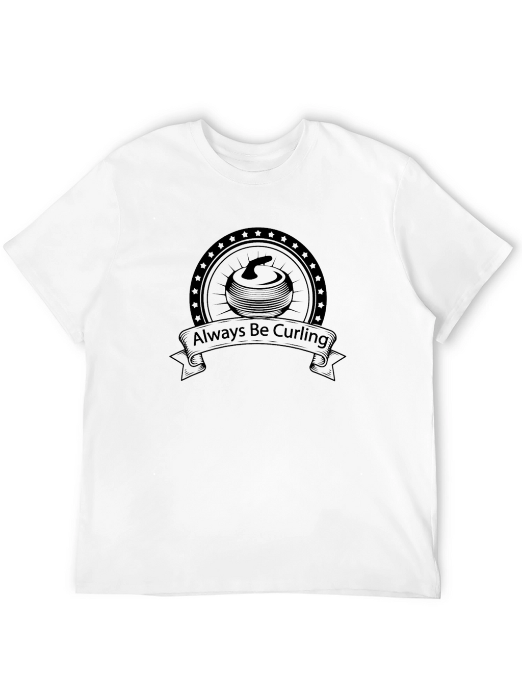 Always Be Curling Graphic T-Shirt