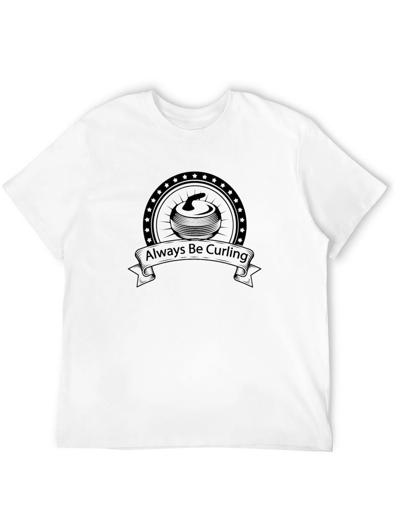 Always Be Curling Graphic T-Shirt