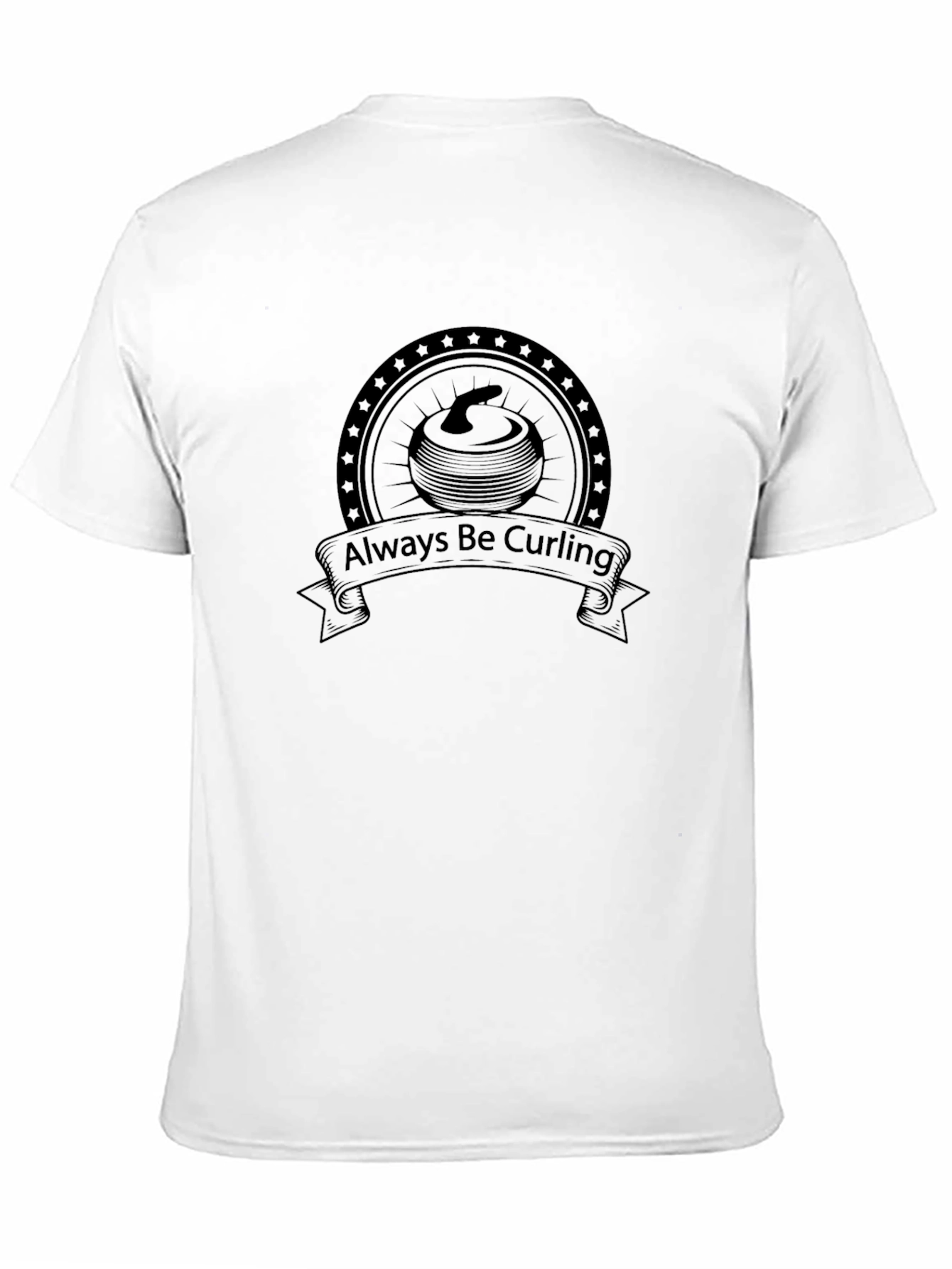 Always Be Curling Graphic T-Shirt