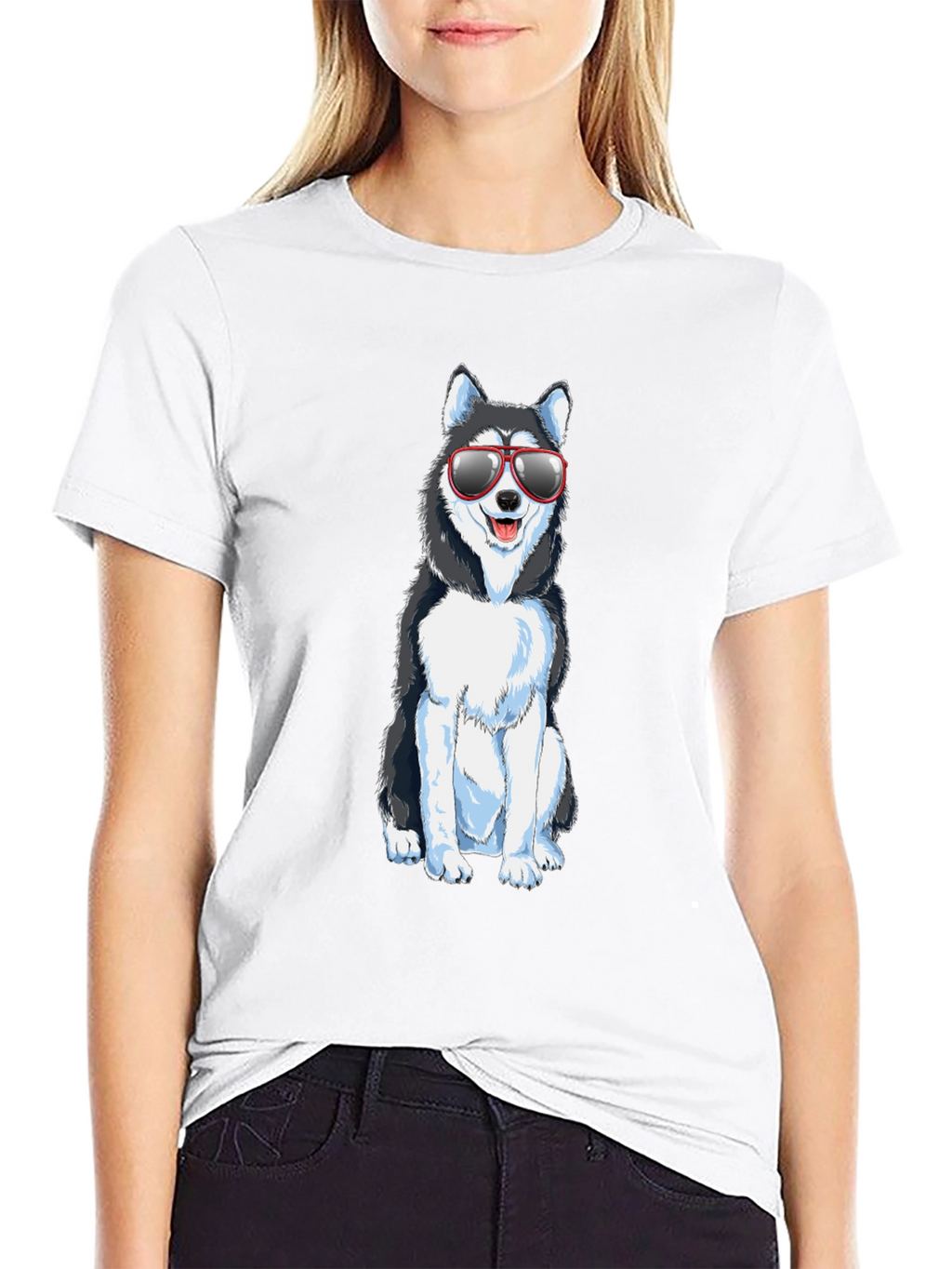 Cool Dog Graphic T-Shirt