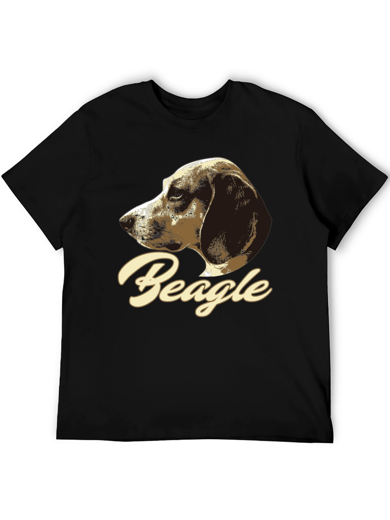Beagle Dog Graphic Print T-Shirt