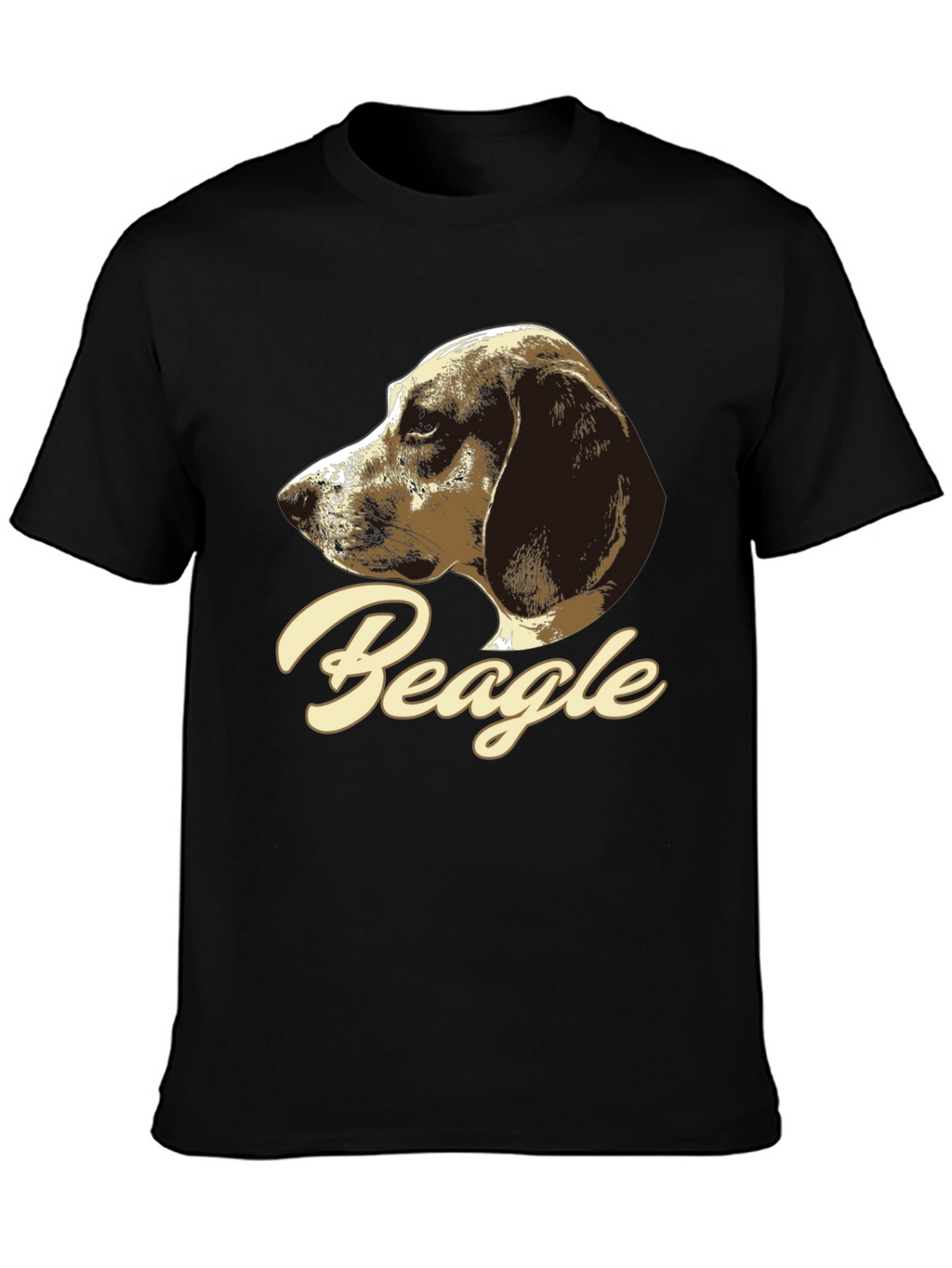 Beagle Dog Graphic Print T-Shirt
