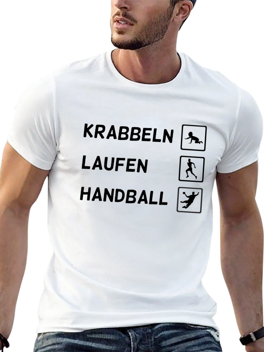 Handball Evolution T-Shirt - Crawl Walk Handball