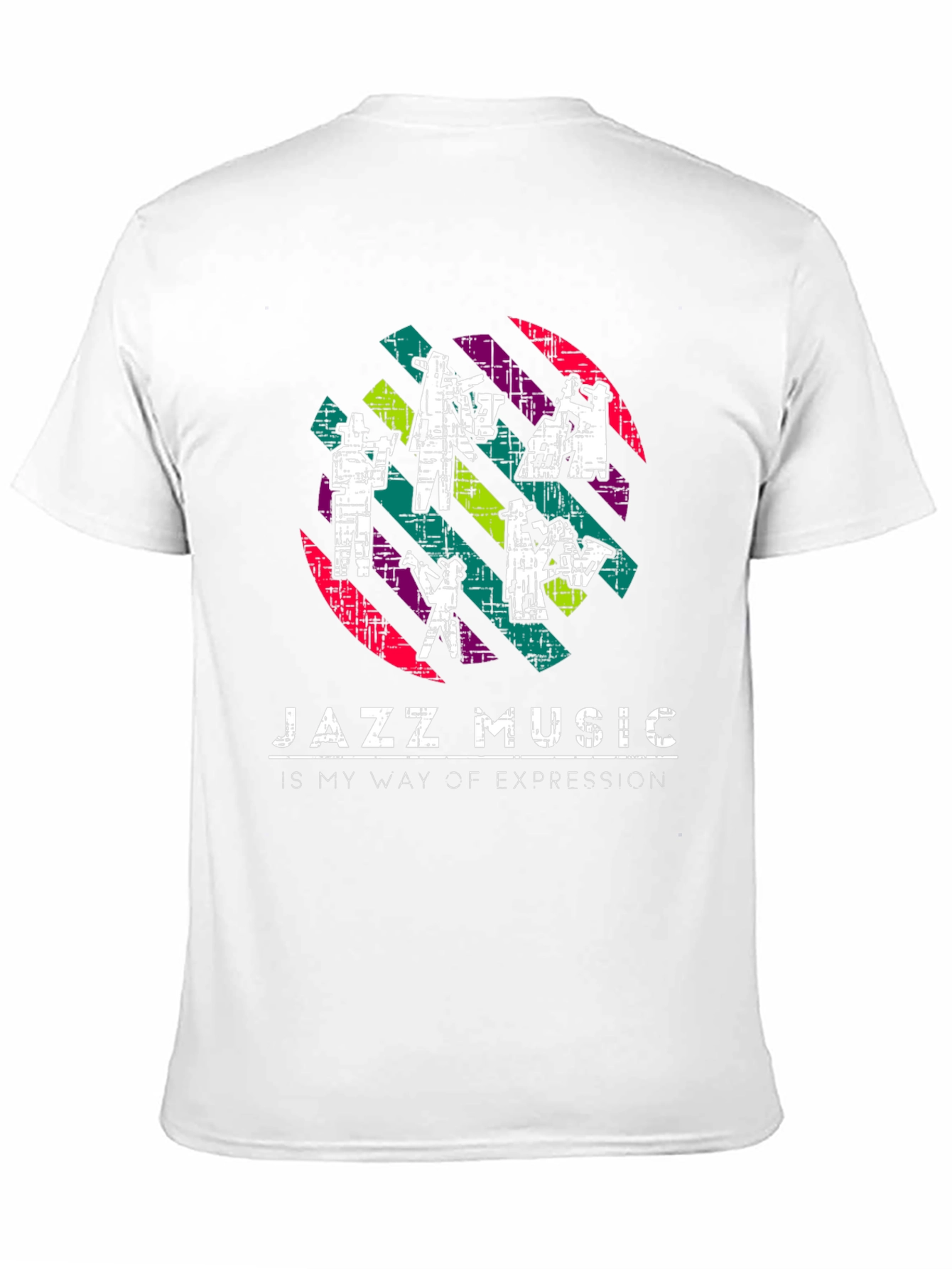 Retro Jazz Music Graphic T-Shirt