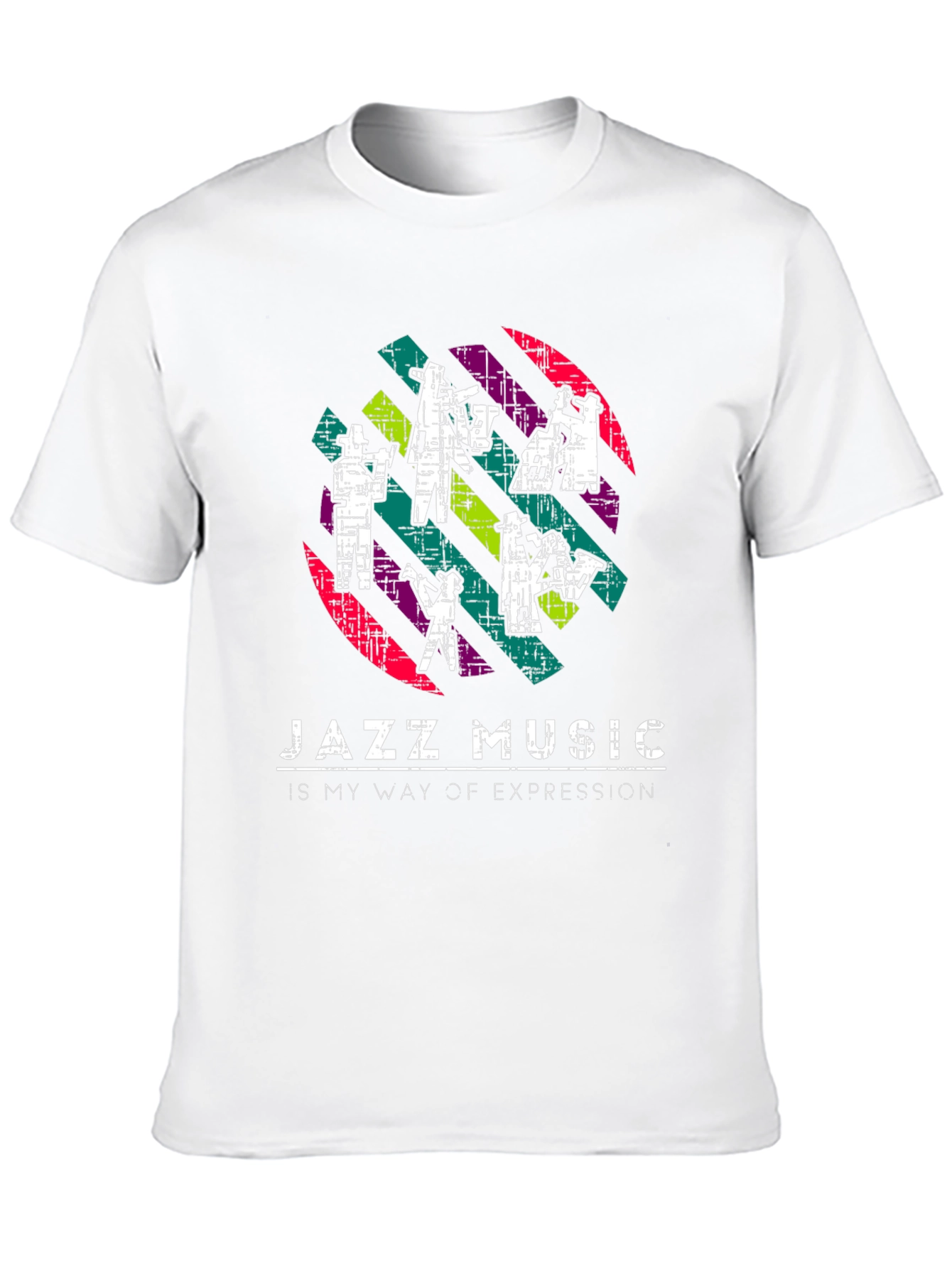 Retro Jazz Music Graphic T-Shirt