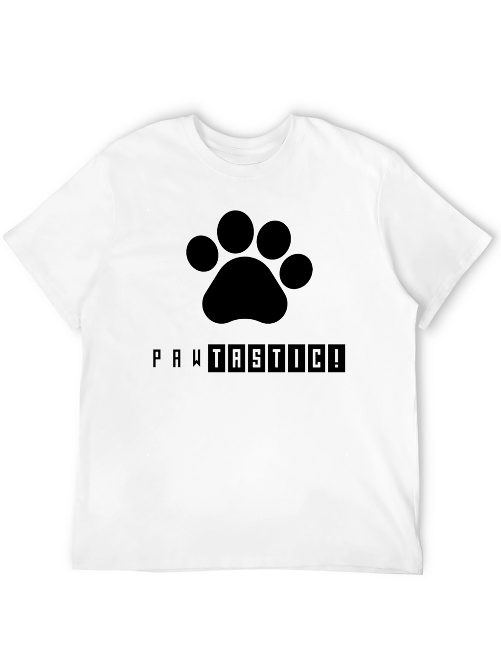 Pawtastic Black T-Shirt