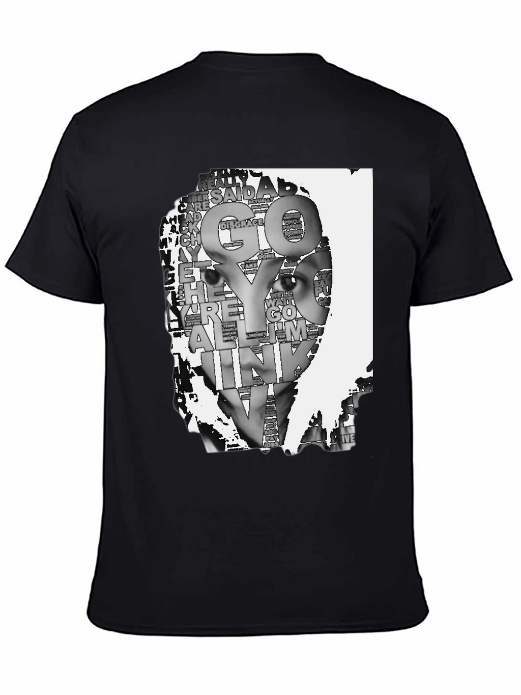 Go Live Graphic Black T-Shirt